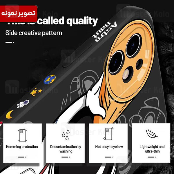 قاب فانتزی آیفون Apple iPhone 11 Pro Max طرح فضانورد تلسکوپی